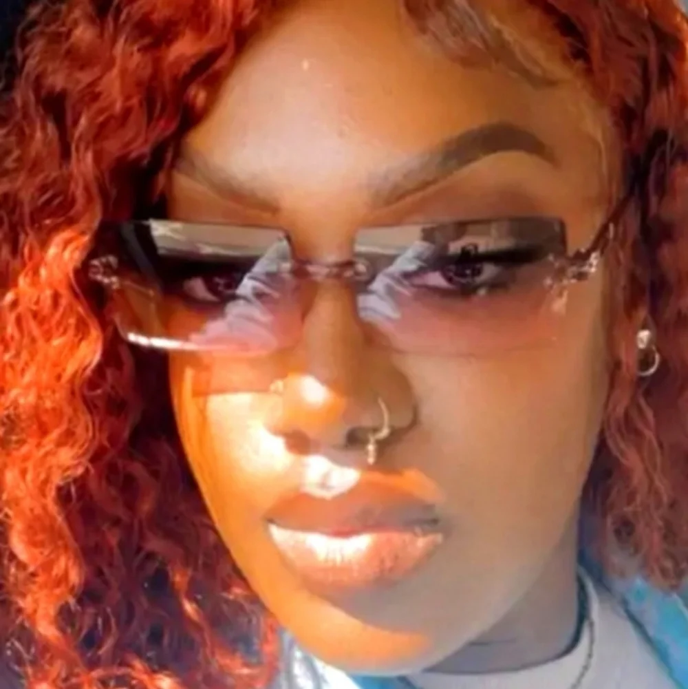Stylish Gradient Purple Sunglasses